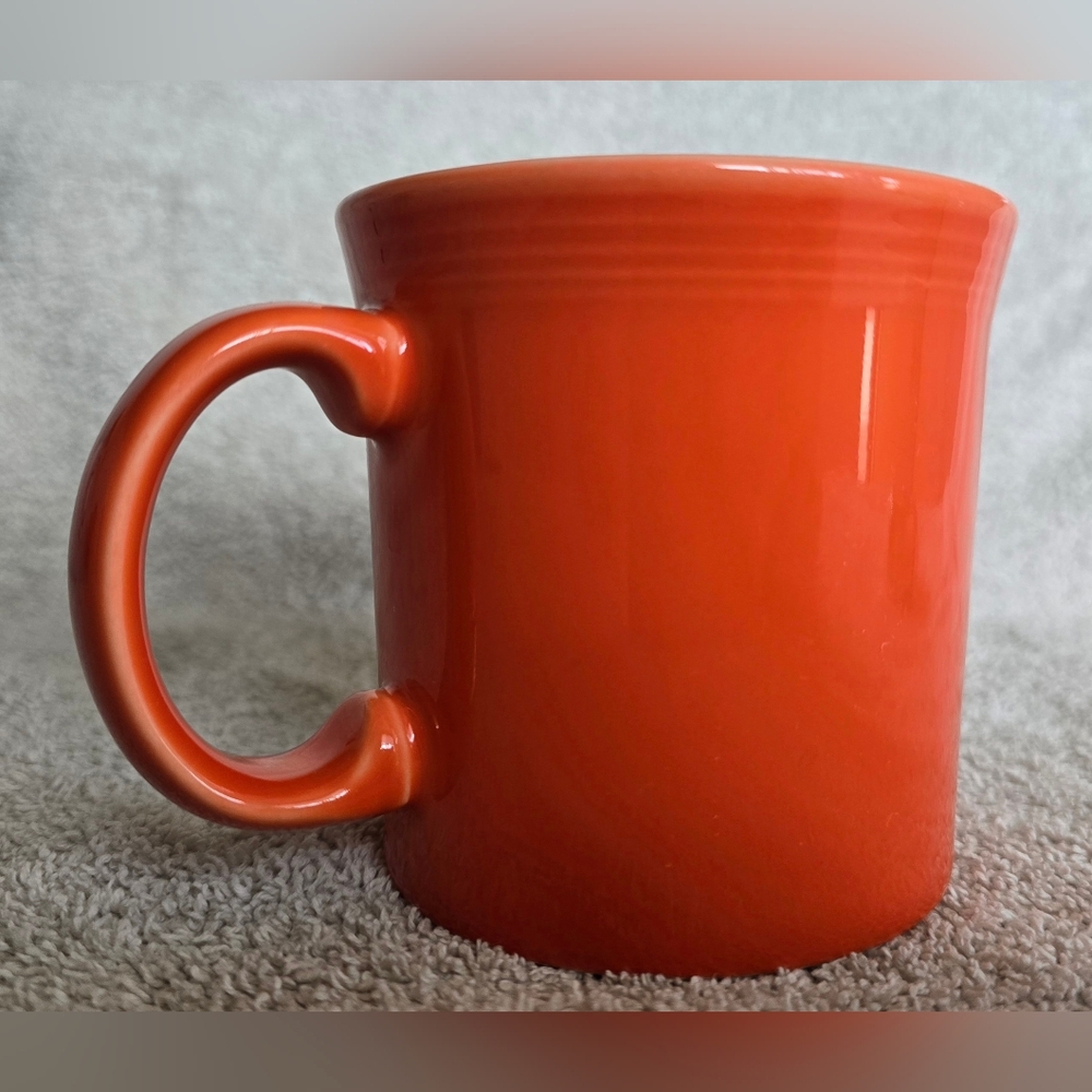 Fiestaware 12 OZ Java Coffee Mug Poppy